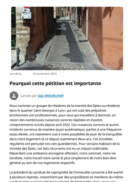 Pétition en ligne